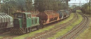 Shunting sugar tankers - Amatikulu
