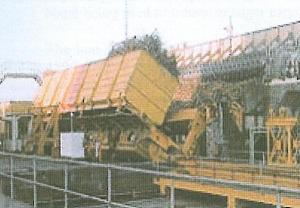 Nkwalini branch sugar cane wagon being raised