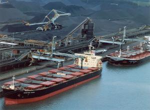 Loading of coal at Richards Bay