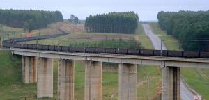 CoalLink line - 16,500 ton train
