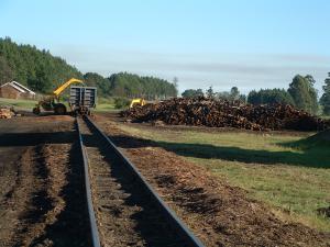 Timber loading  - Glenside